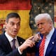 Trump amenaza con frenar el comercio con España si no coopera con EEUU y la OTAN