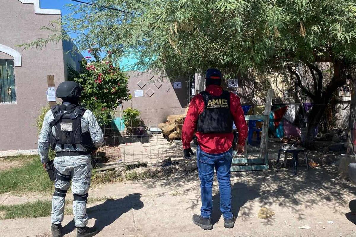 Cateos en Hermosillo resultan con dos detenidos y el aseguramiento de narcóticos