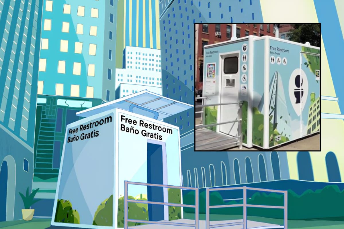 Novedosos baños públicos que abrirán sus puertas a los diez minutos de uso y sistema de funcionamiento sin contacto manual, instalarán en calles de Nueva York para ampliar el acceso en zonas de alta afluencia