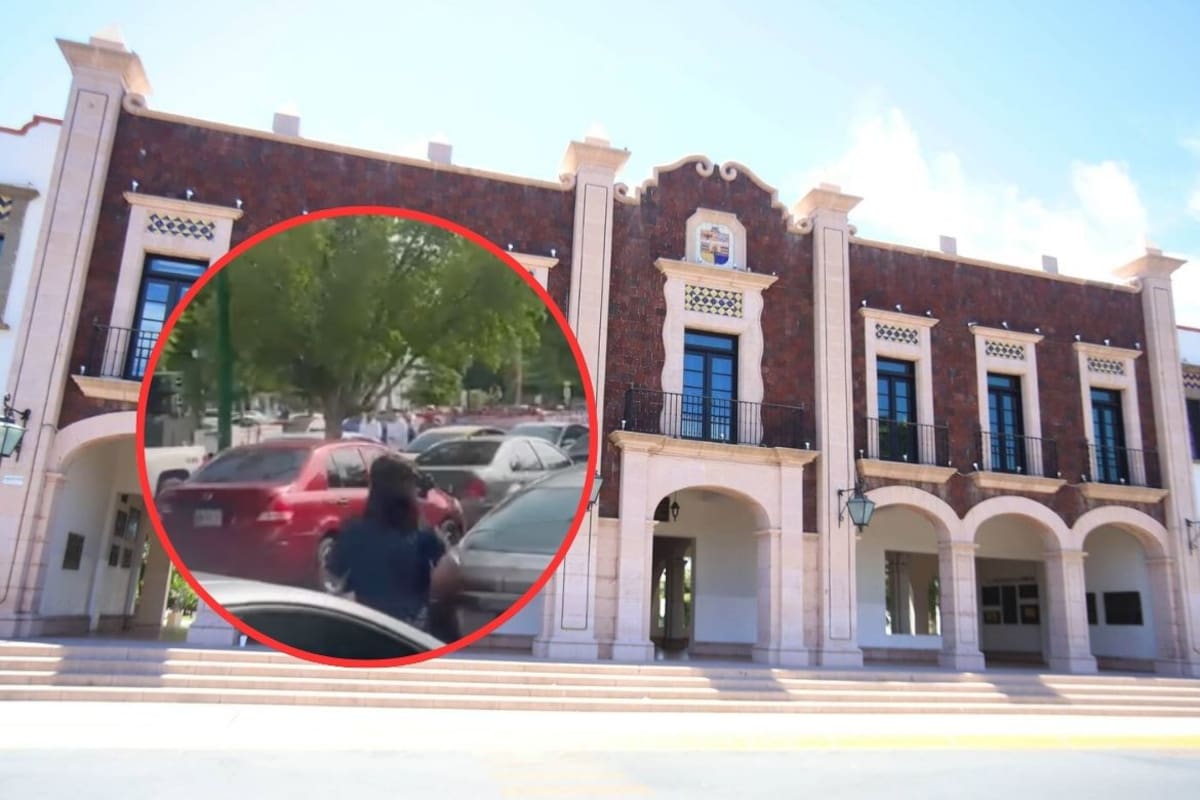 Docente es atropellada en la Unison al intentar unirse a marcha sindical; no hay lesiones graves