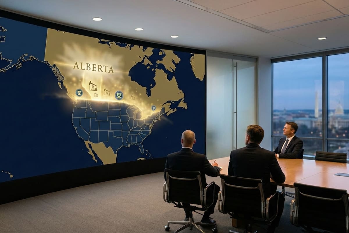 Escándalo diplomático entre Estados Unidos y Canadá tras declaraciones de Scott Bessent, jefe del Tesoro, quien insinúa su apoyo a la independencia de Alberta por su riqueza petrolera y su potencial unión a la nación estadounidense