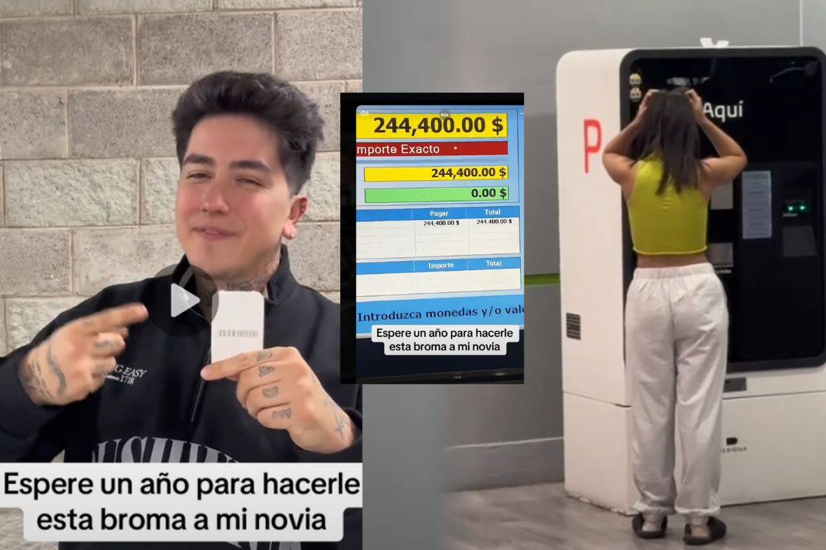 Le cambia el ticket de estacionamiento a su novia por uno con una deuda millonaria y se hace viral