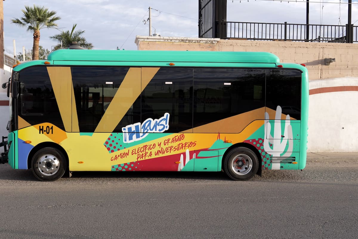 Estudiantes de Hermosillo viajan seguros y llegan a tiempo en el HBus