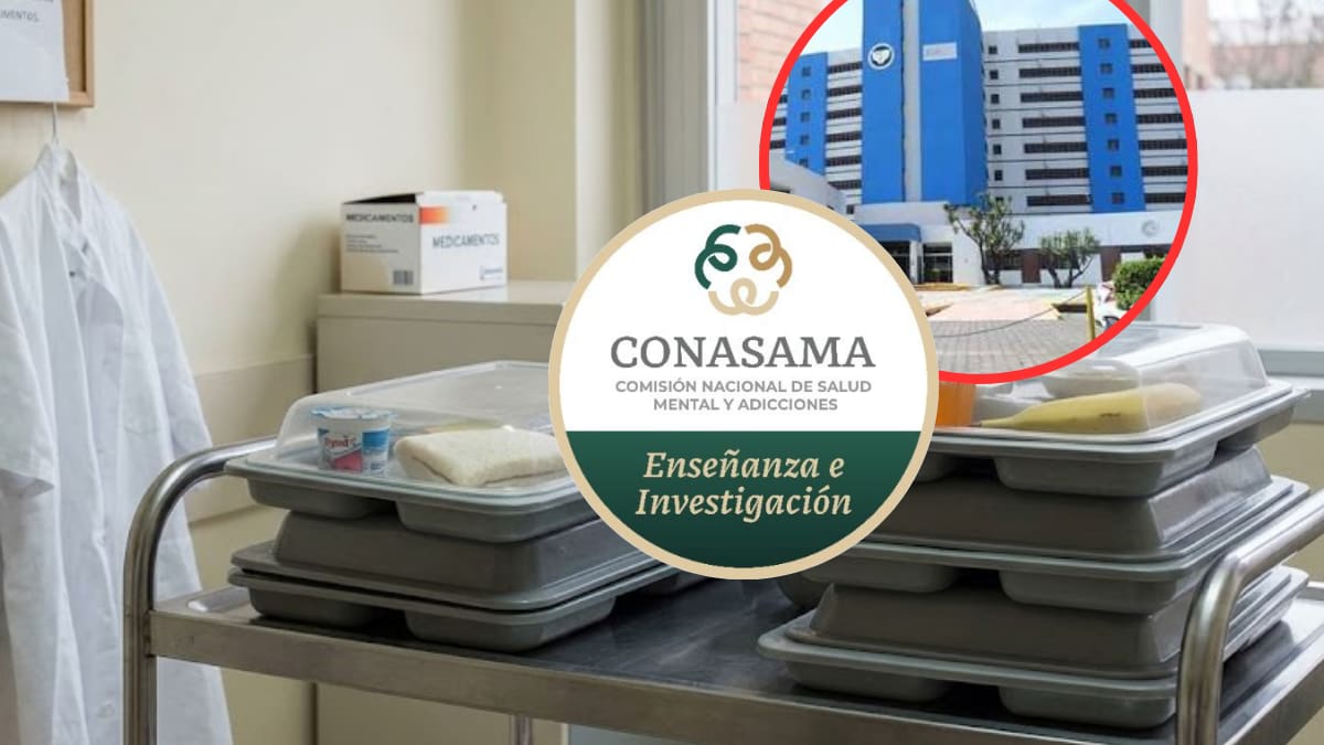 Conasama responde a denuncias por alimentos en hospitales psiquiátricos de CDMX y asegura que el servicio opera con normalidad