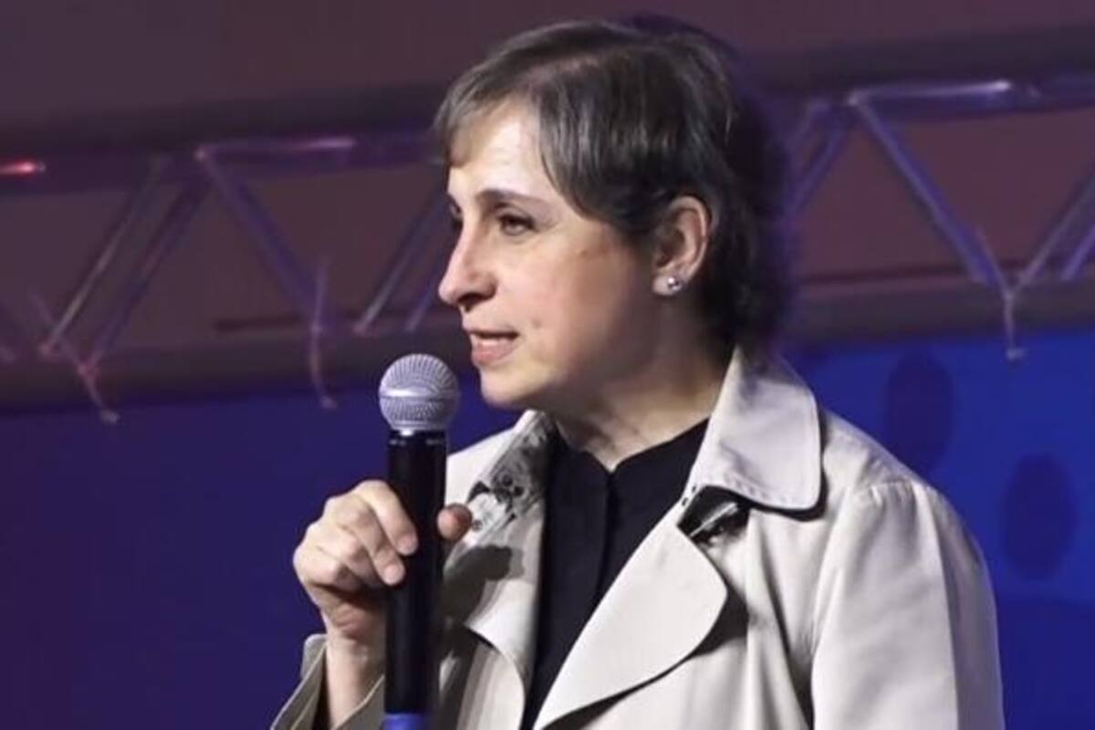 Aristegui responde sobre supuesto hijo con político y denuncia nuevos ataques