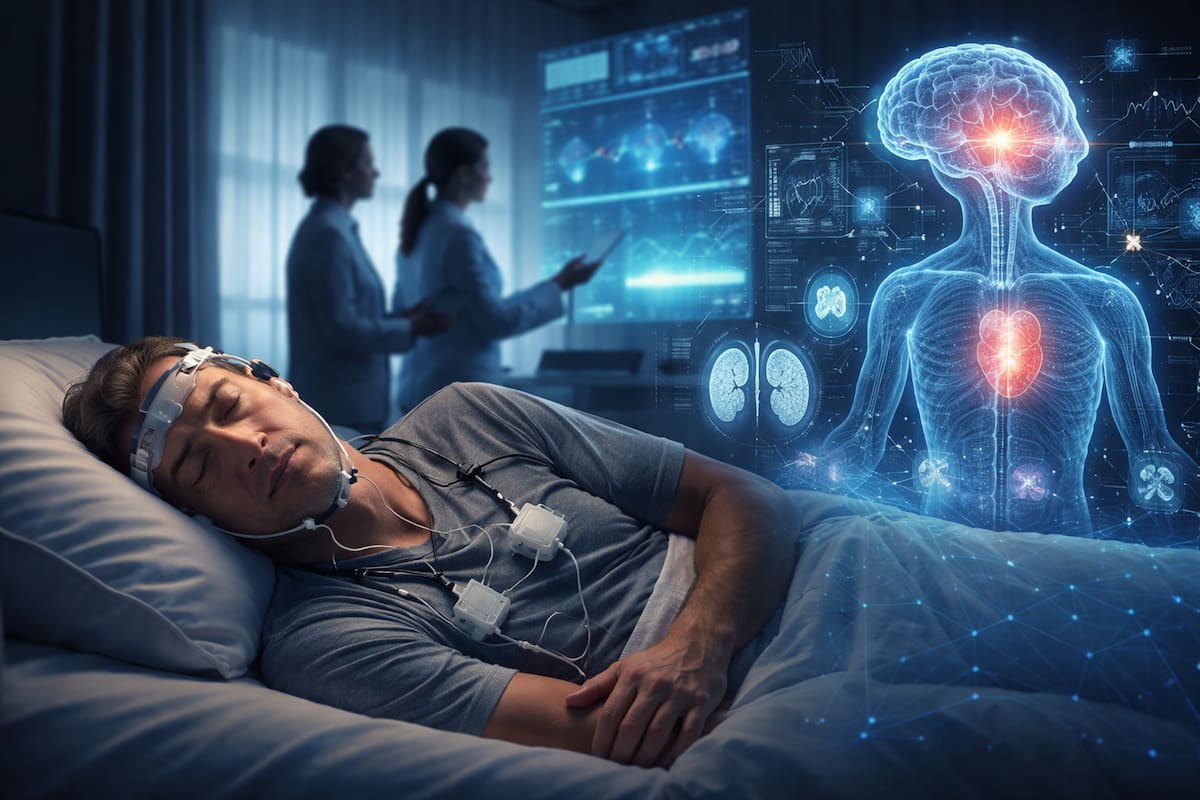 Científicos de Stanford crean una IA que analiza una sola noche de sueño para estimar el riesgo de más de 130 enfermedades graves