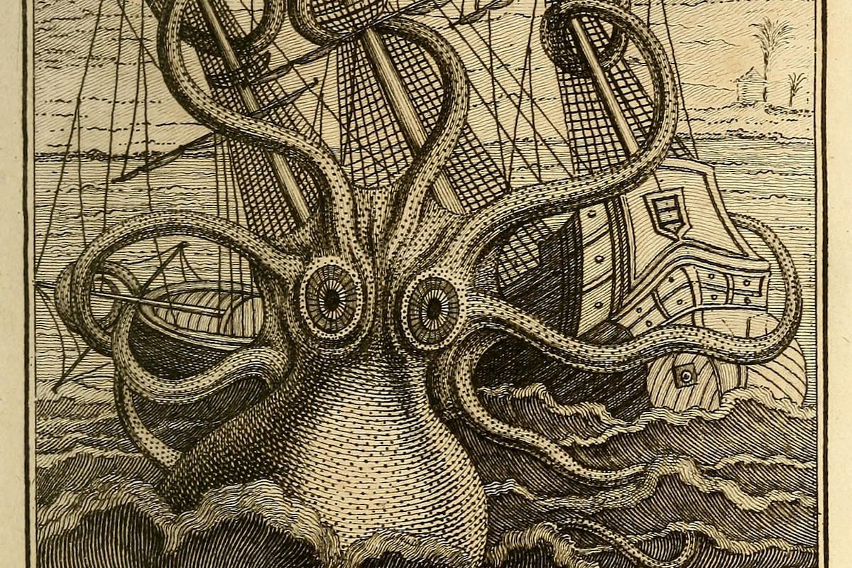 Pierre Dénys de Montfort: El naturalista que ilustró monstruos marinos