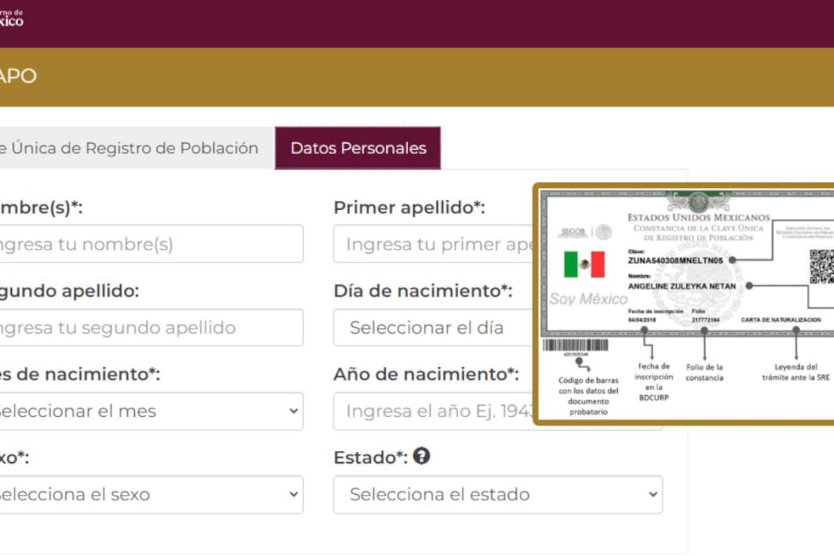 ¿Cómo descargar la CURP en formato PDF desde un teléfono o la computadora?