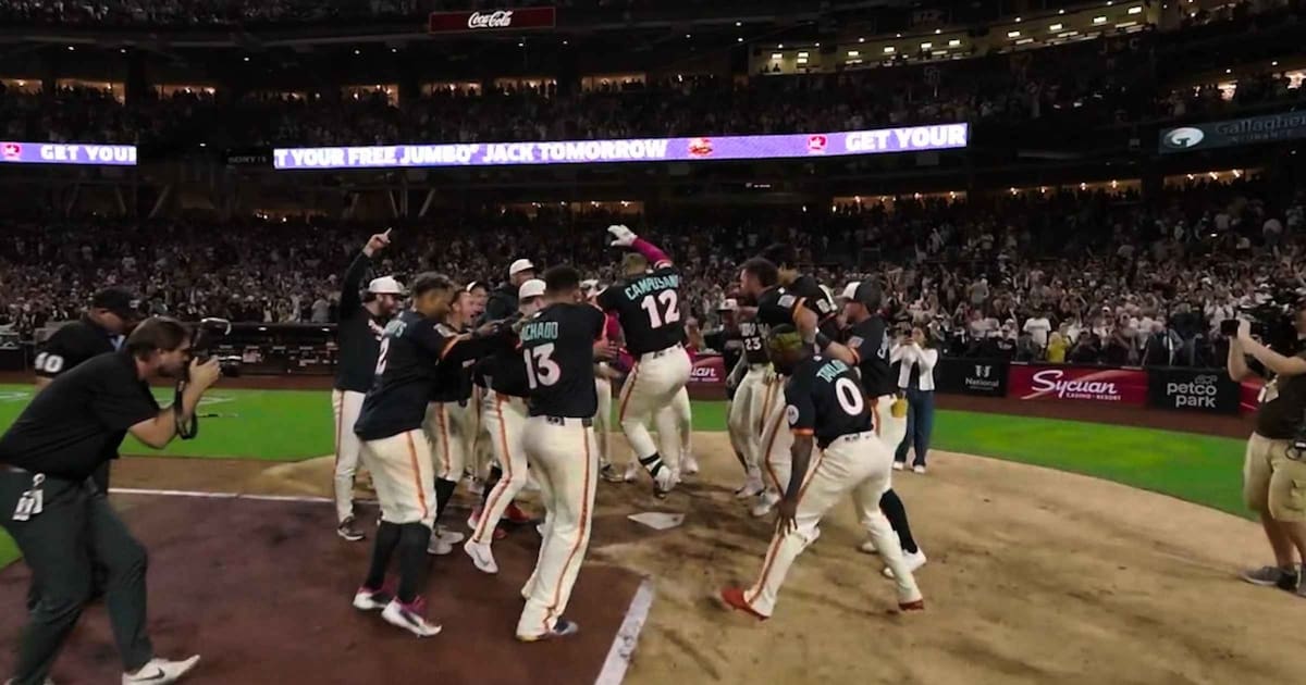 Photo: elimparcial.com Luis Campusano's Walk-Off Homerun Lifts Padres Over Yankees 3-2