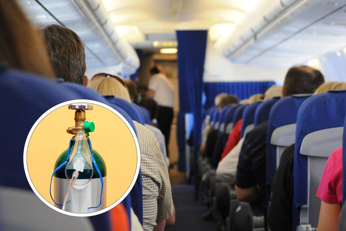 ¿Es posible llevar un tanque de oxígeno en un avión?