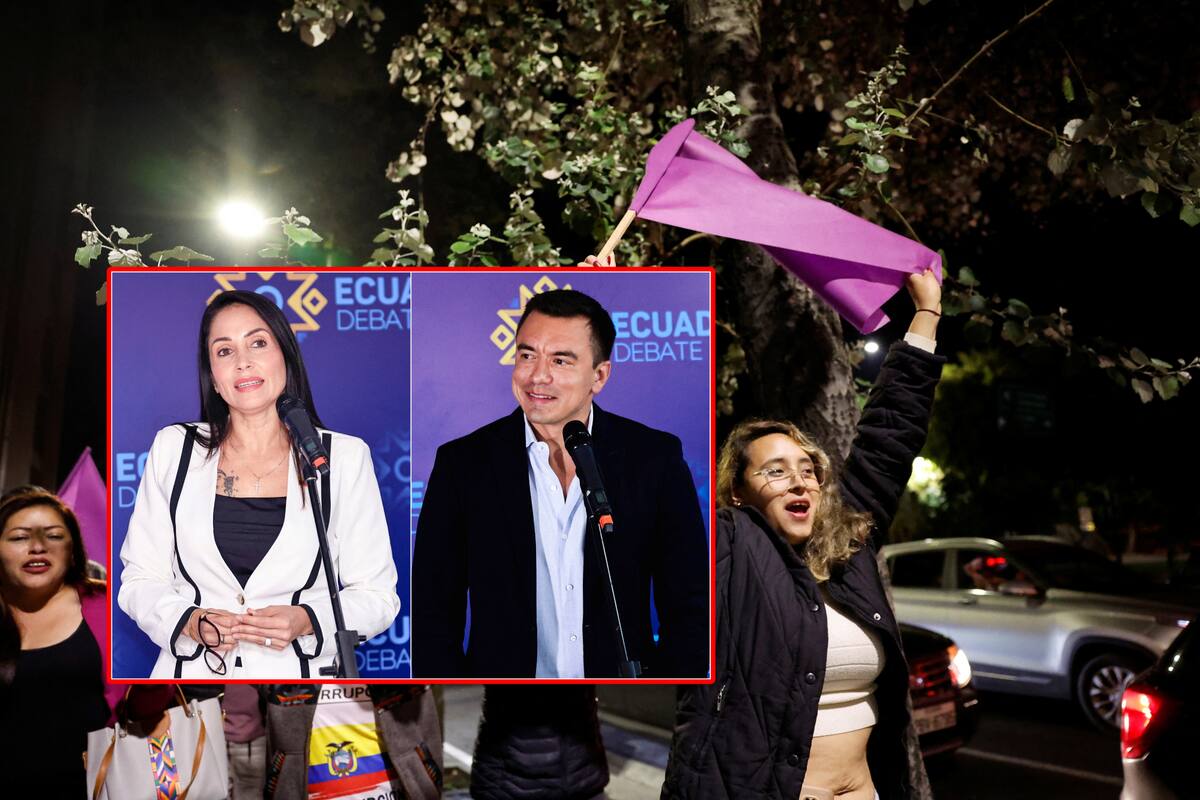 Noboa celebra victoria “histórica” en elecciones presidenciales de Ecuador; González rechaza resultados y denuncia fraude electoral