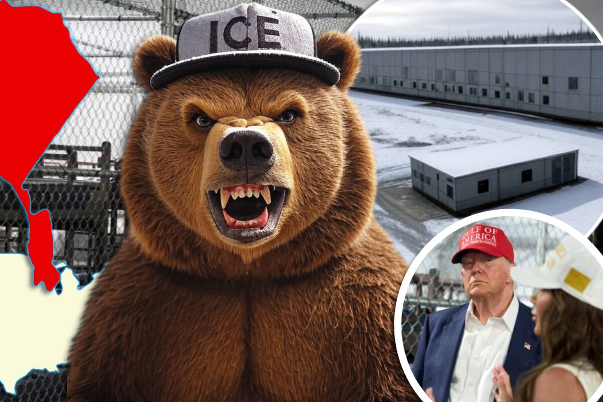 Alaska bromea con crear una “Bear Alcatraz” para migrantes indocumentados: “No tenemos caimanes, pero tenemos muchos osos”