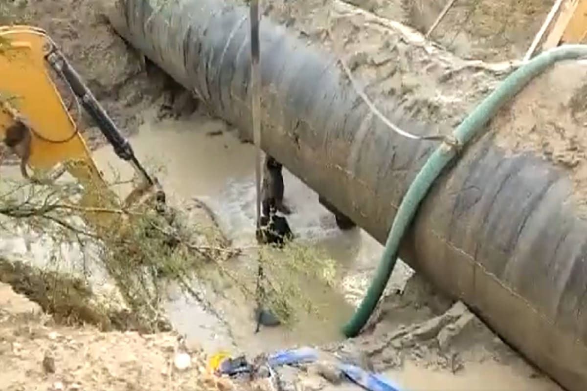 Sin agua por dos día en 6 seis municipios de Nuevo León por macro fuga en presa “El Cuchillo”