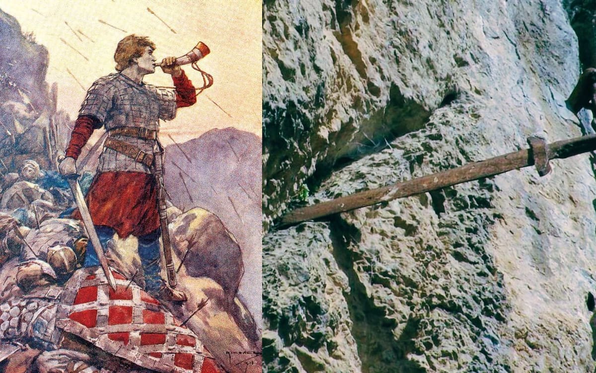 Durandarte, como otras espadas de la mitología y literatura, era considerada un símbolo de invulnerabilidad y éxito (Wiki/X)
