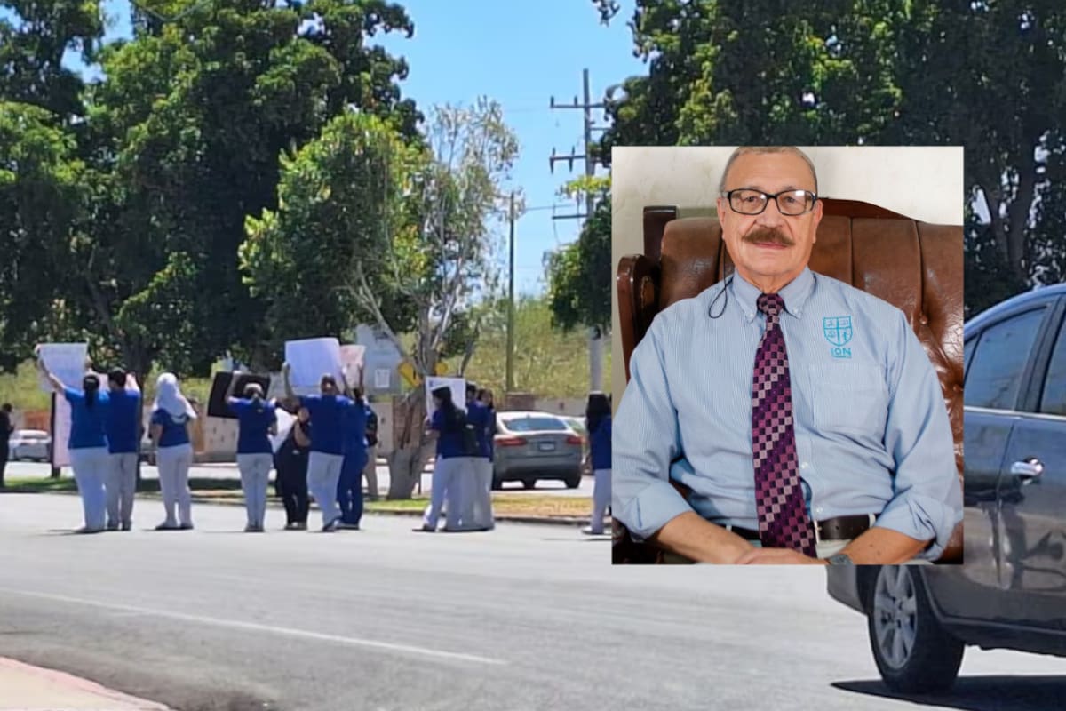 Director de Universidad ION responde a protesta de alumnos tras bloqueo en bulevar Navarrete