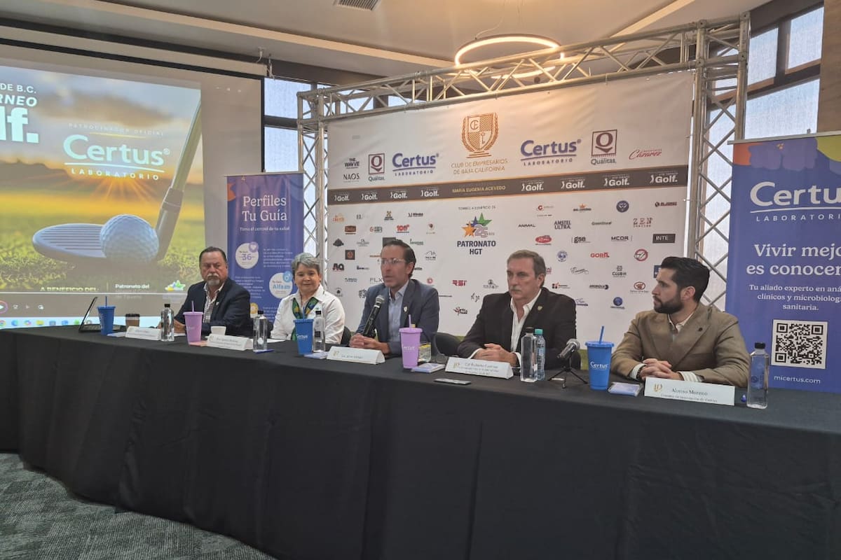 Alistan torneo de Golf del Club de Empresarios de Baja California