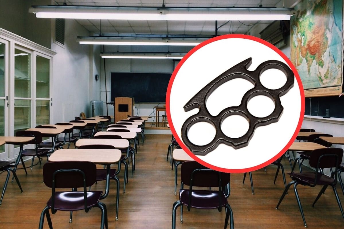 Violencia en escuela de Saltillo: Exalumno ataca a subdirector con manopla metálica