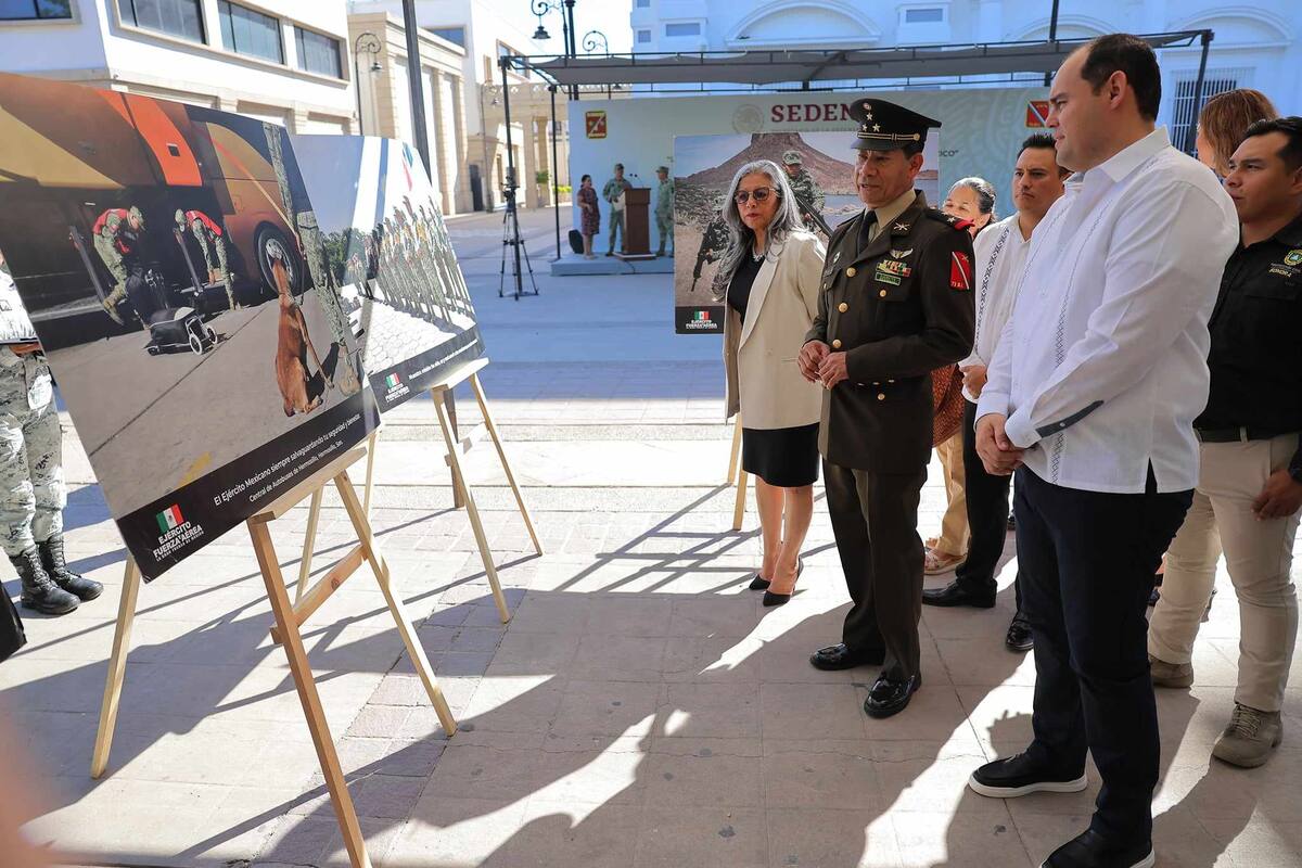 Inauguran exposición fotográfica “La Gran Fuerza de México” en Sonora