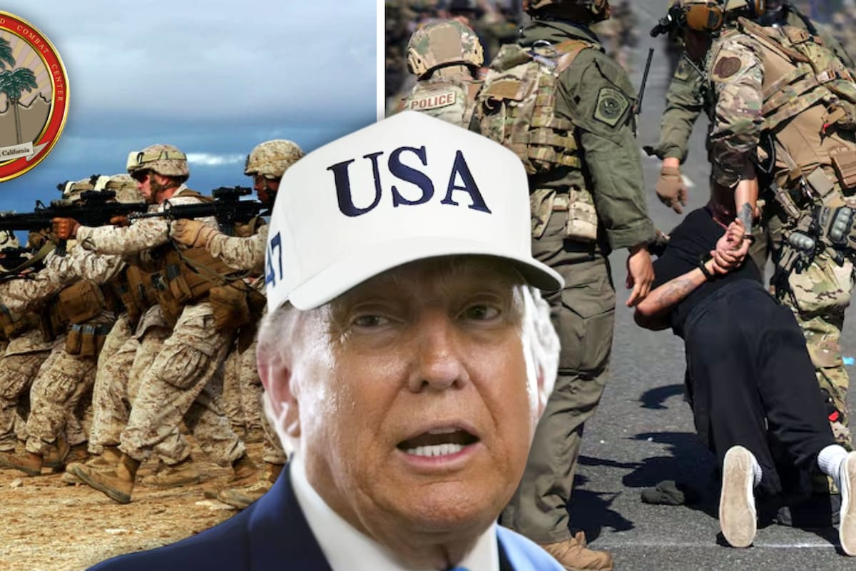 Trump envía 700 marines a Los Ángeles para apoyar a la Guardia Nacional; Gobernador lo describe como “una escalada sin precedentes”