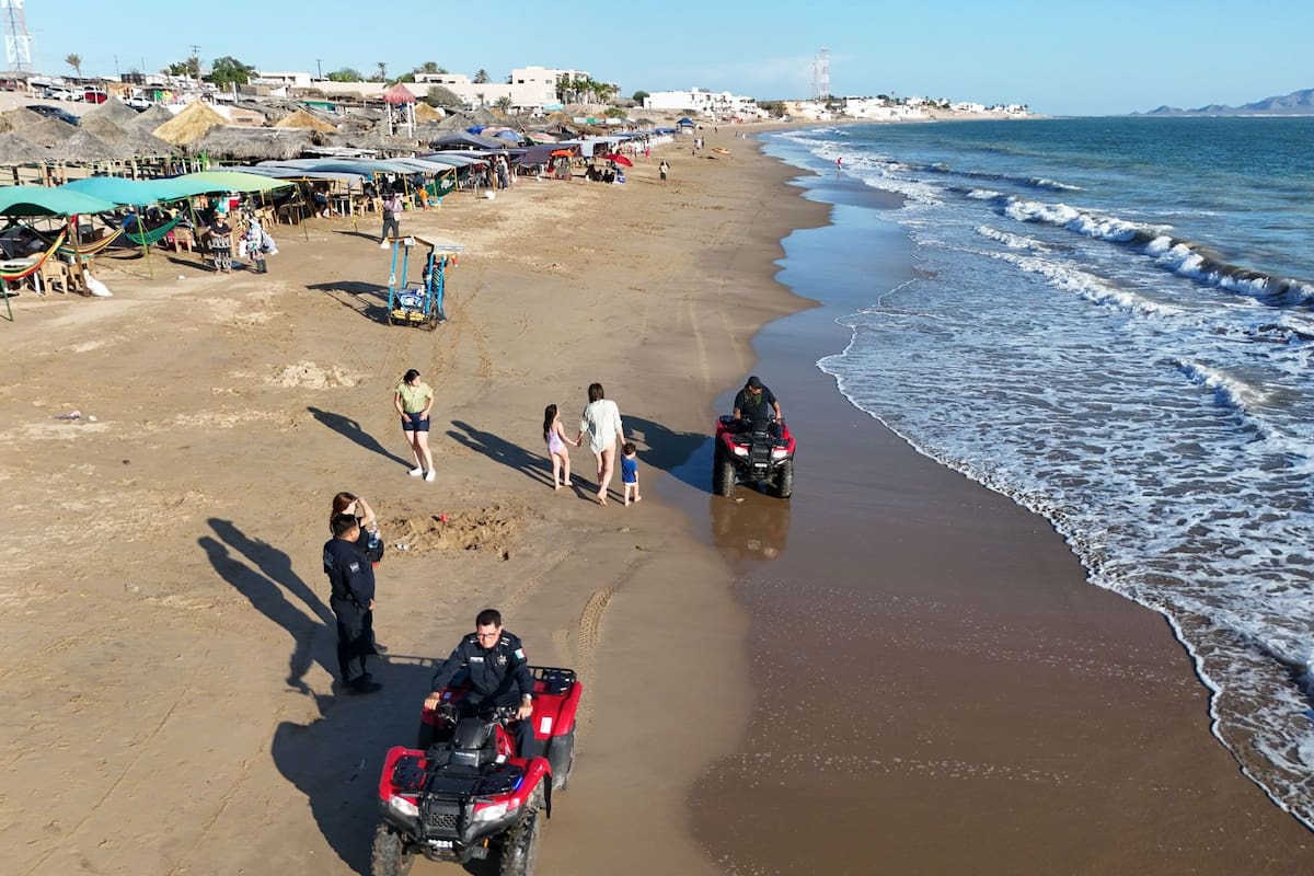 Disfrutaron Bahía de Kino a pesar de “Ileana”