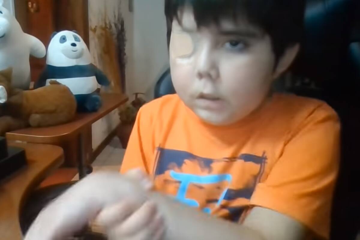 ¿Quién es Tomiii, el niño que padece cáncer cerebral y sueña con ser youtuber?