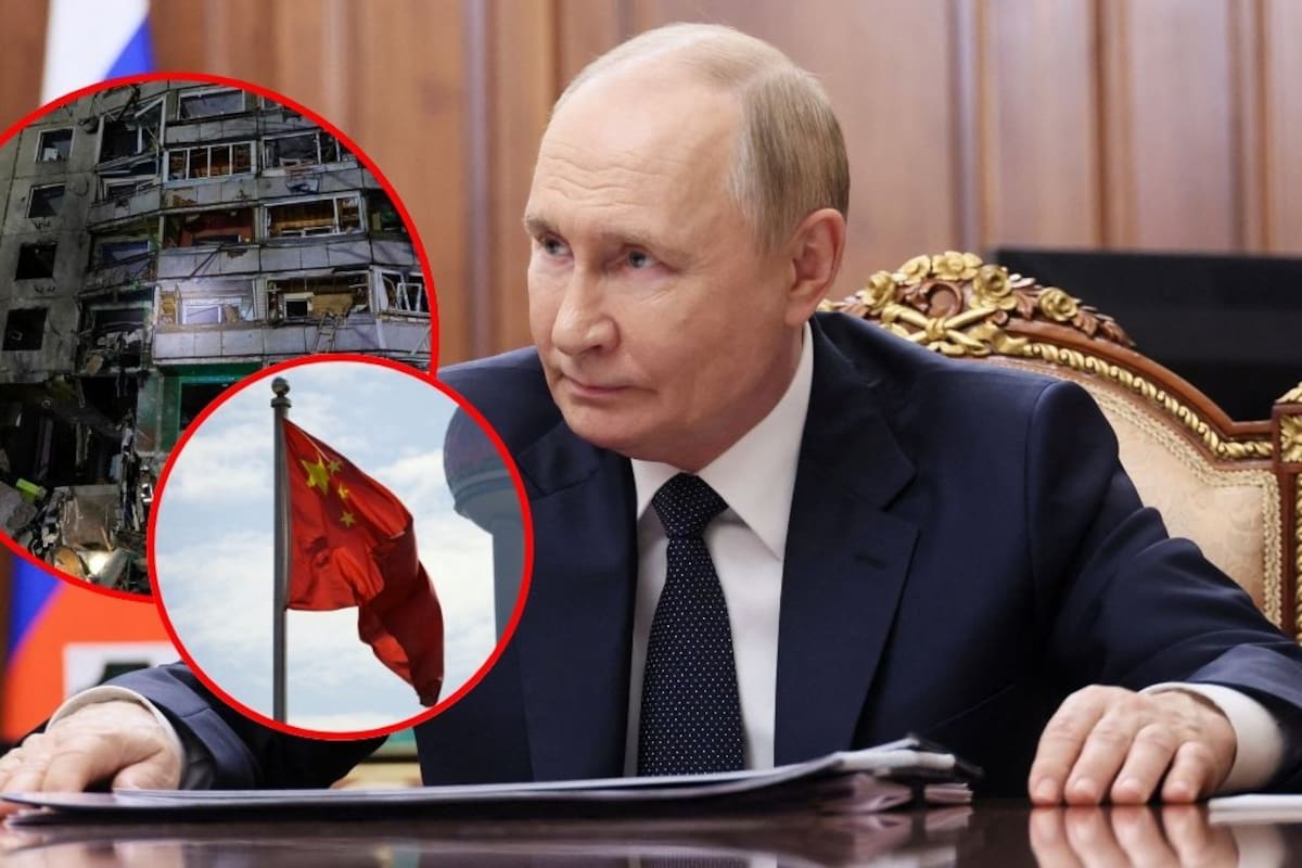 Rusia lanza ofensiva aérea masiva con más de 500 drones y 45 misiles contra Ucrania mientras Putin llega a China para cumbre de seguridad