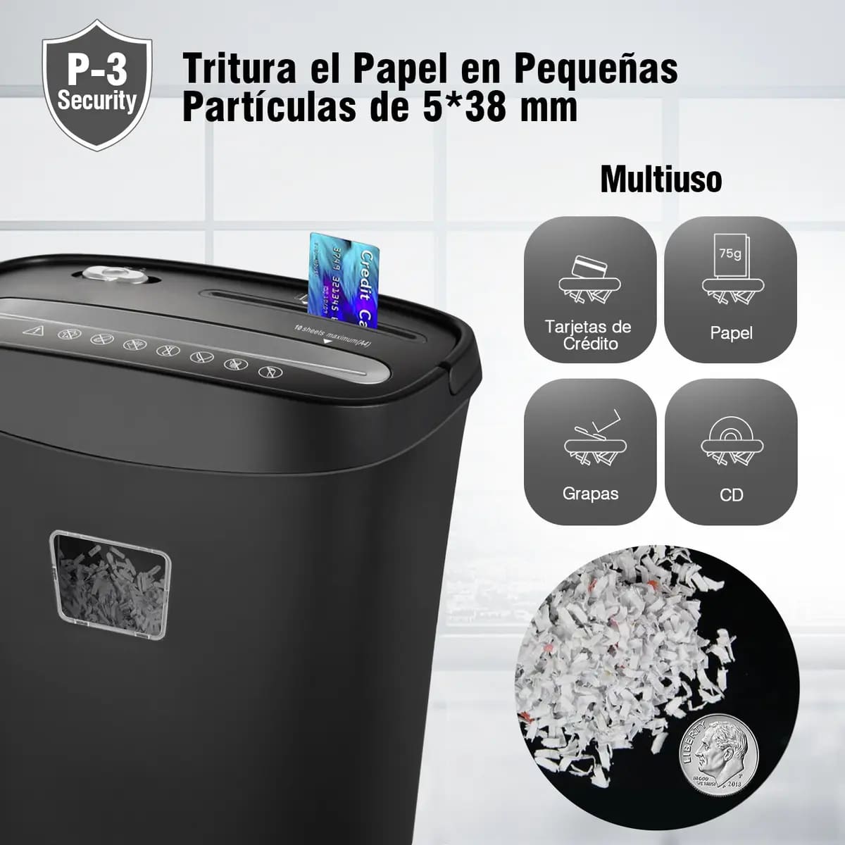 Trituradora de papel | Mercado Libre