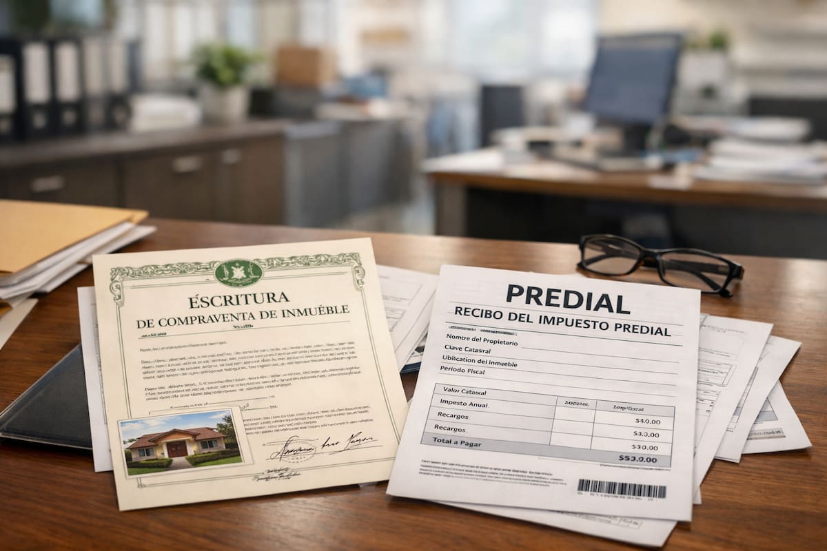 Ciudadanos acuden al RPPC de Tijuana por copias de sus escrituras; las confunden con el predial