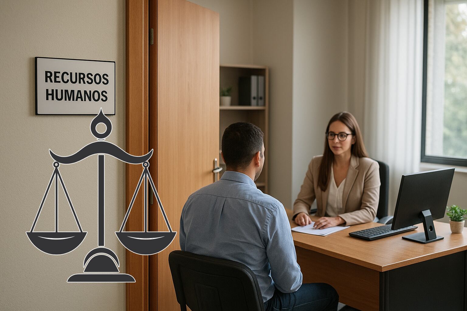 La empresa justificó el despido labora, porque durante una incapacidad temporal, el empleado obtuvo otro trabajo. | Foto: Generada con IA