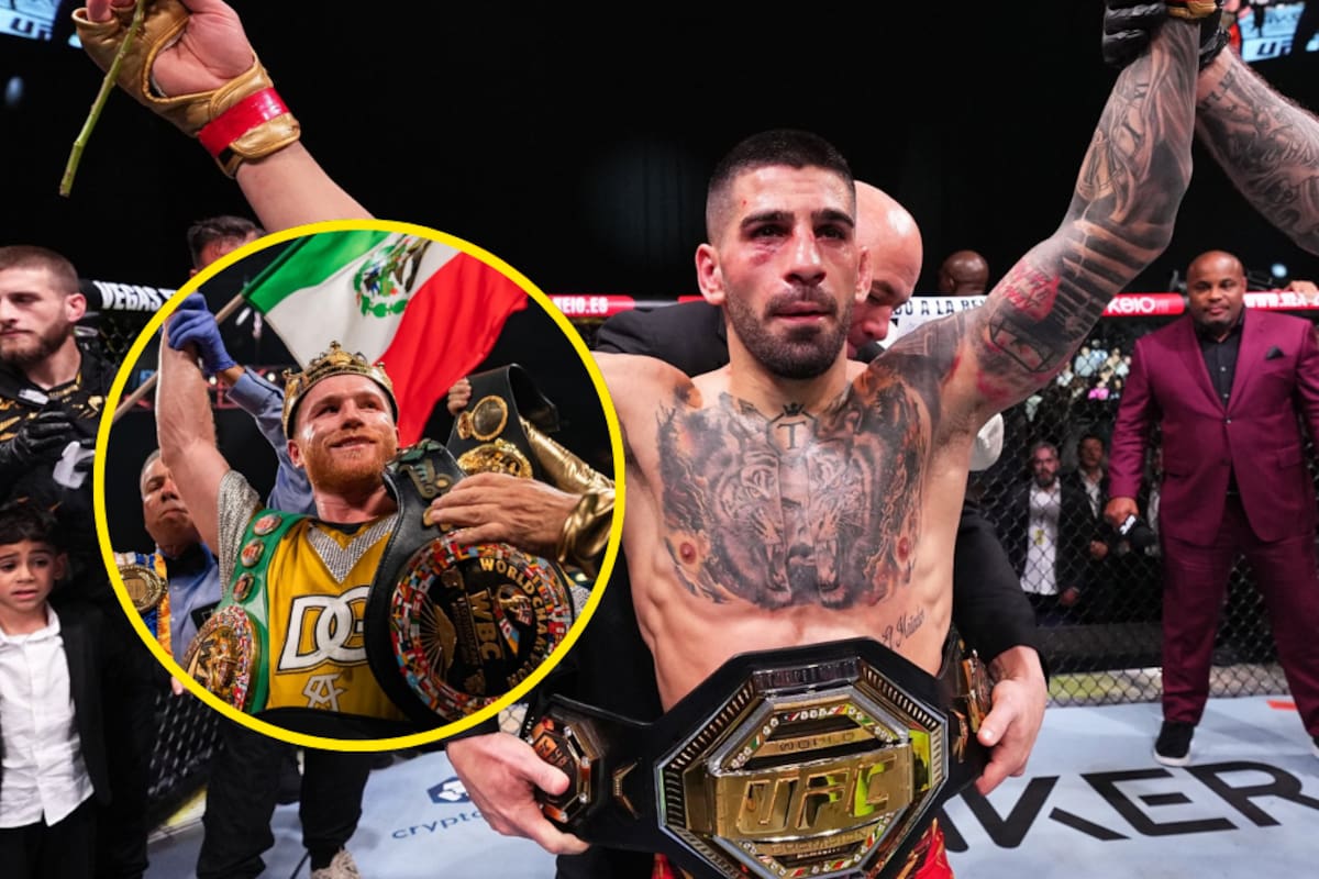 Ilia Topuria sobre una posible incursión en el boxeo: “Me encantaría probarme con Canelo”