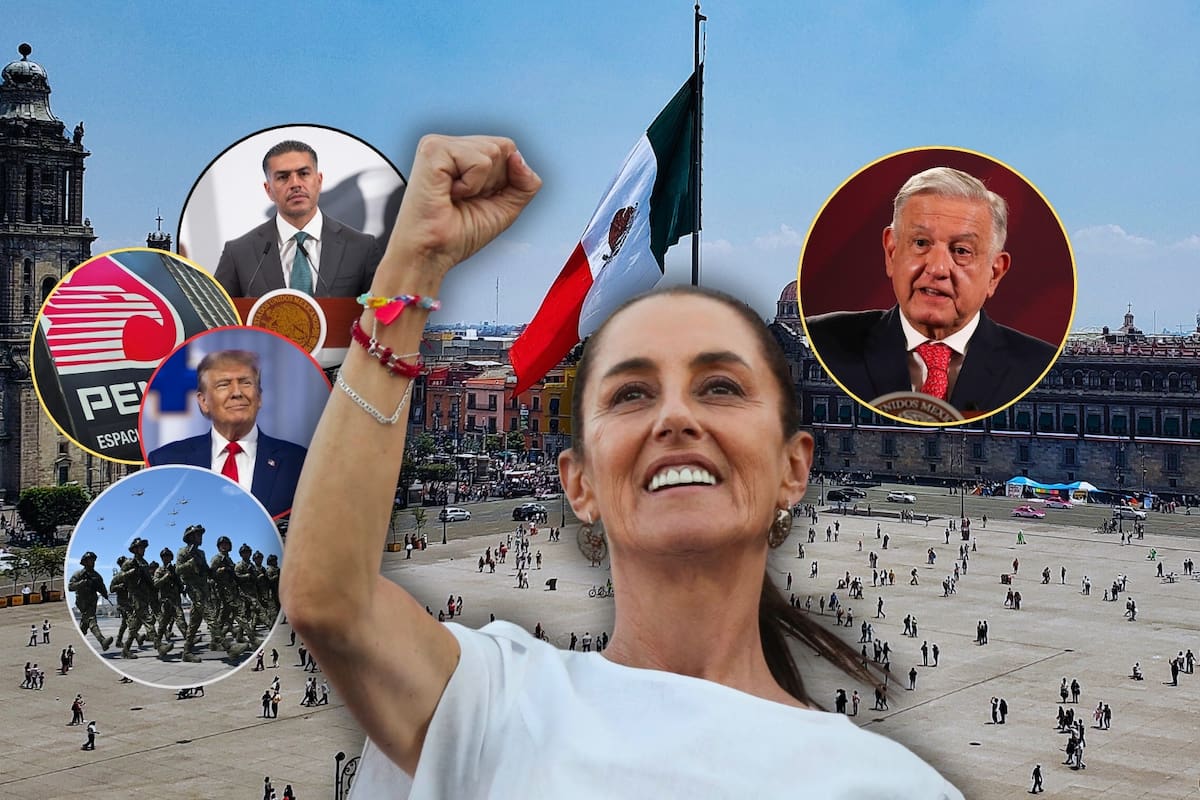 Claudia Sheinbaum celebra este domingo su primer año como presidenta de México en el Zócalo: ¿Qué ha logrado en este año?