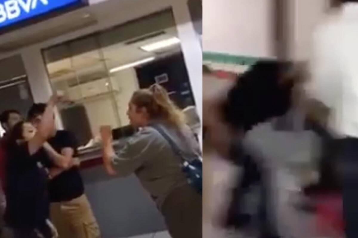 VIDEO: Analizan pleito entre agente de SAT y mujer en la aduana de Nogales
