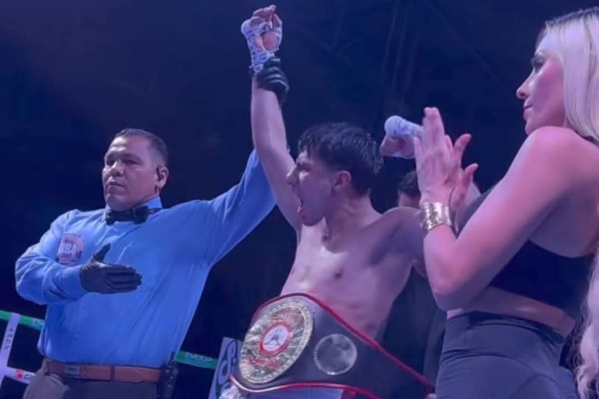 Julio “The Monster” Miranda pone en alto a San Luis al coronarse campeón nacional de boxeo