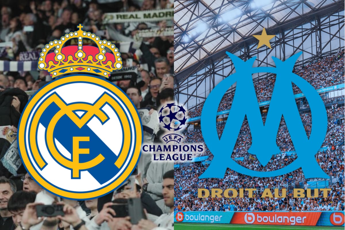 Real Madrid vs Olympique de Marsella - Partido de Champions League EN VIVO el minuto a minuto
