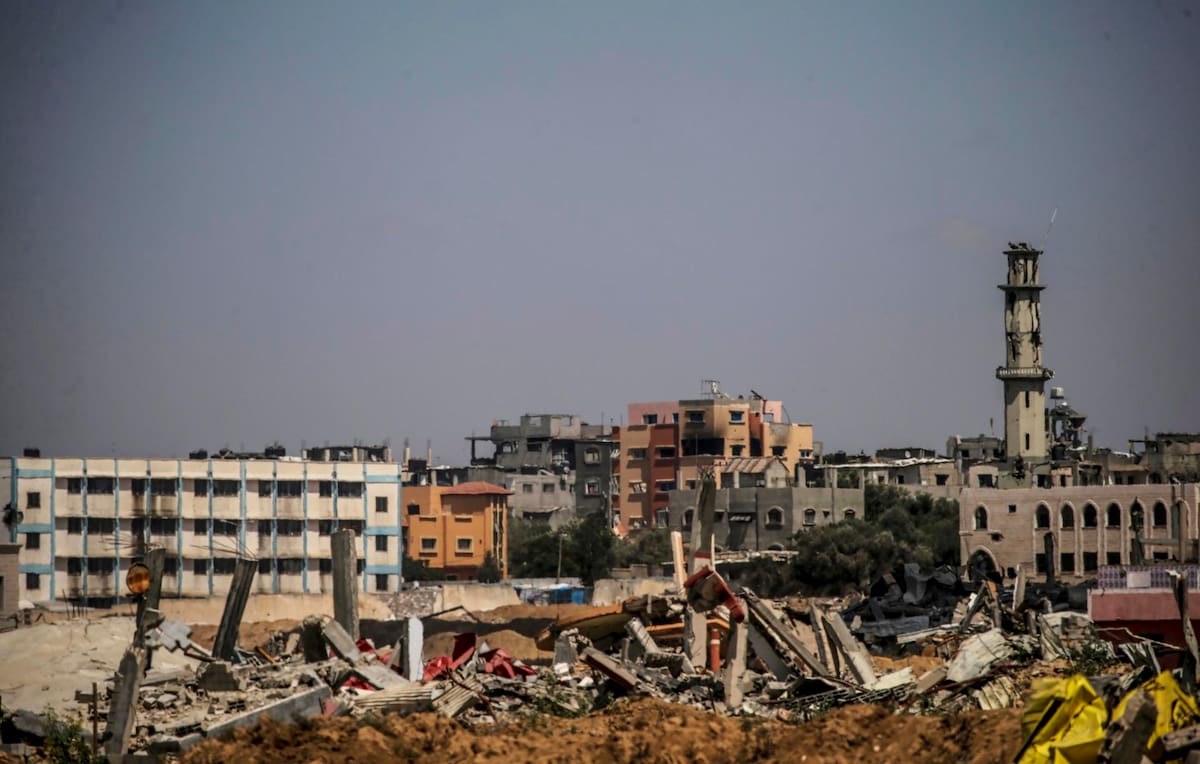 Israel asesina a 25 personas en Gaza tras bombardear dos escuelas / Foto: EFE