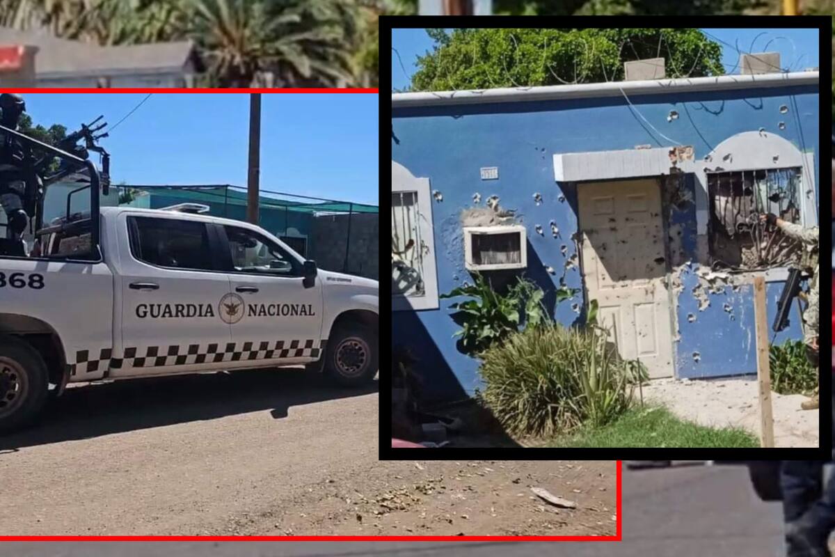 Enfrentamientos armados desatan el caos en Cajeme: persecuciones y balaceras en varias colonias