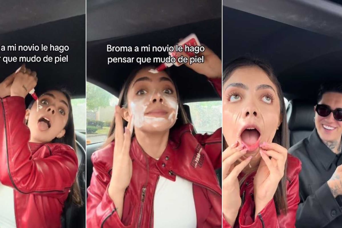 VIDEO: Joven hace creer a su novio que muda de piel cada mes; sale mal
