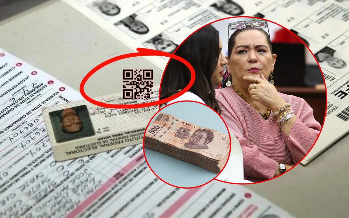Guadalupe Taddei enfrenta cuestionamientos por contrato de mil 75 millones de pesos del INE, luego de que REFORMA revelara presuntos sobrecostos en códigos QR y cambios que beneficiaron a Cosmocolor. | Crédito: Agencia Reforma/Banco digital GH