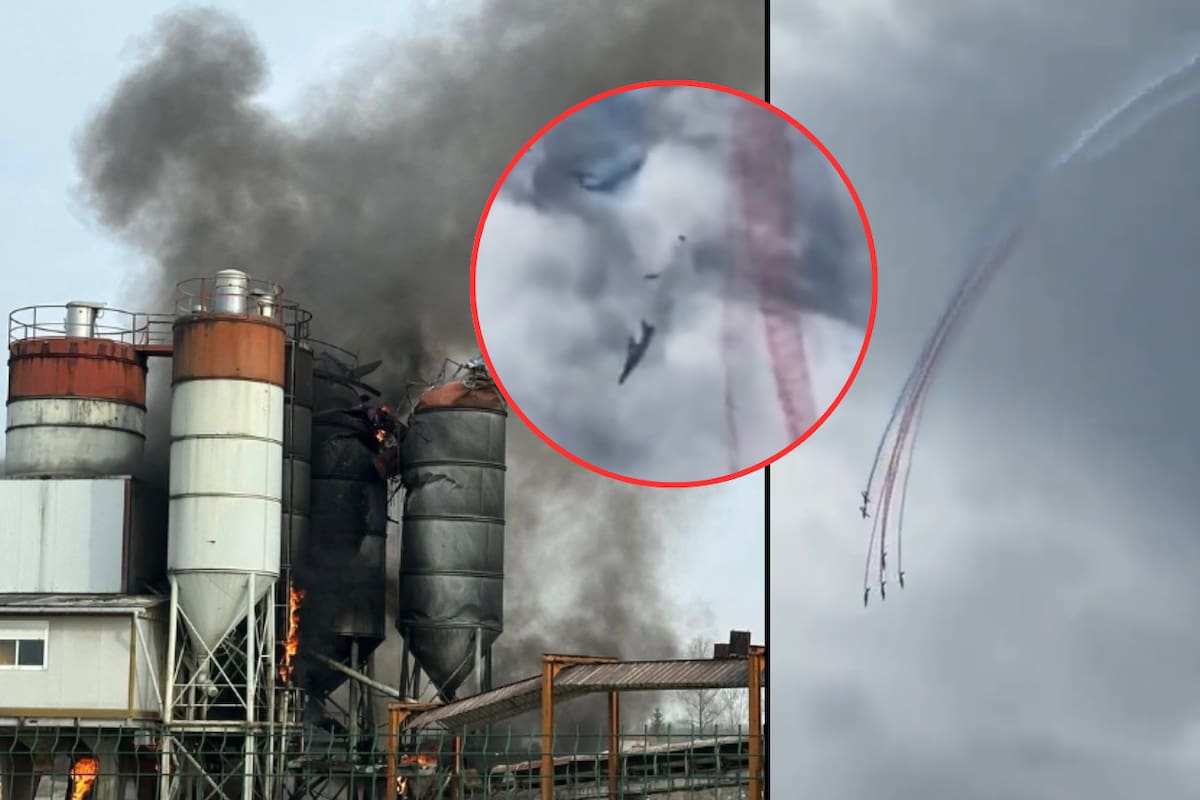 Accidente aéreo en Francia: Dos Alpha Jets de la Patrulla Acrobática de Francia colisionan durante entrenamiento