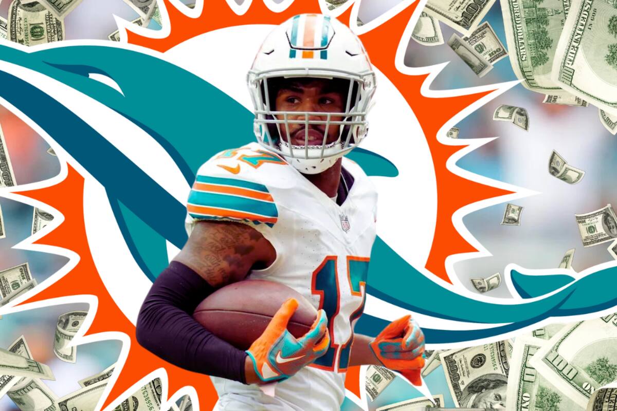 NFL: ¡Oficial! Jaylen Waddle renueva su contrato con los Delfines de Miami hasta 2028