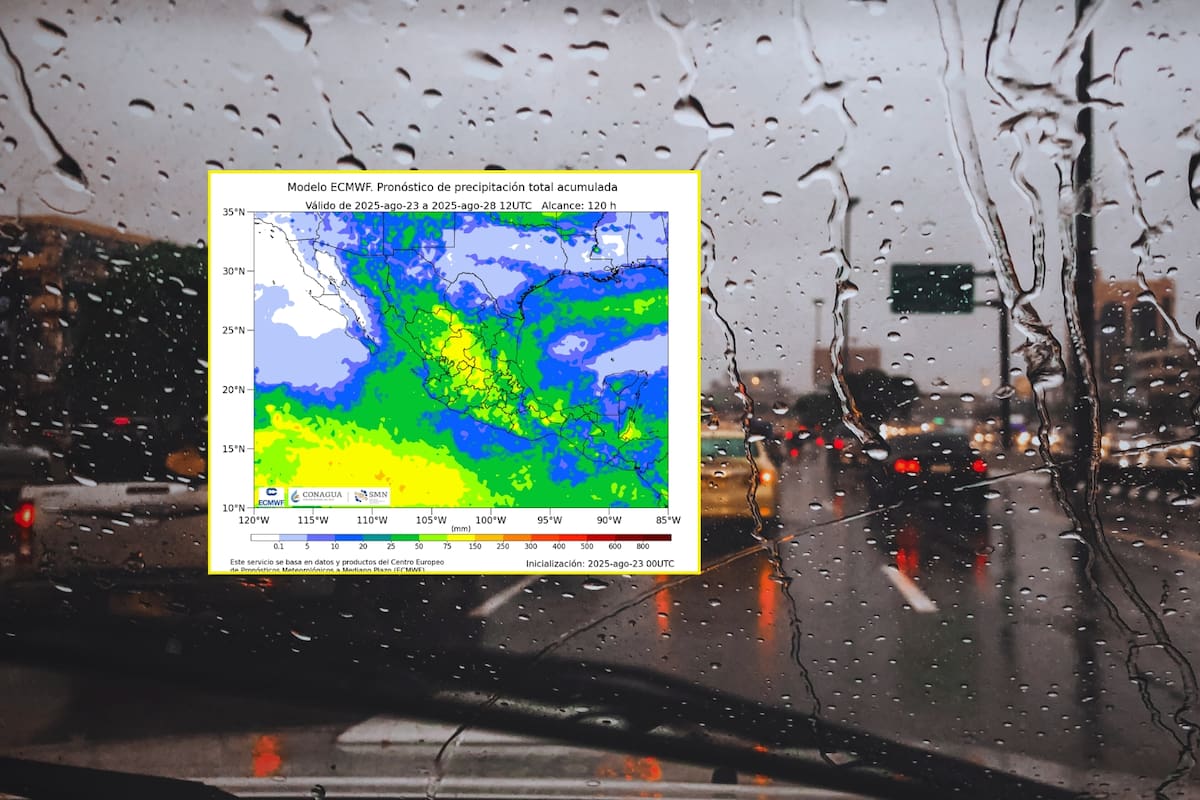 SMN alerta por lluvias y vientos peligrosos en estos estados