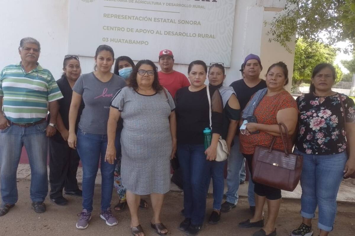 En Huatabampo, mujeres pescadoras exigen apoyo federal