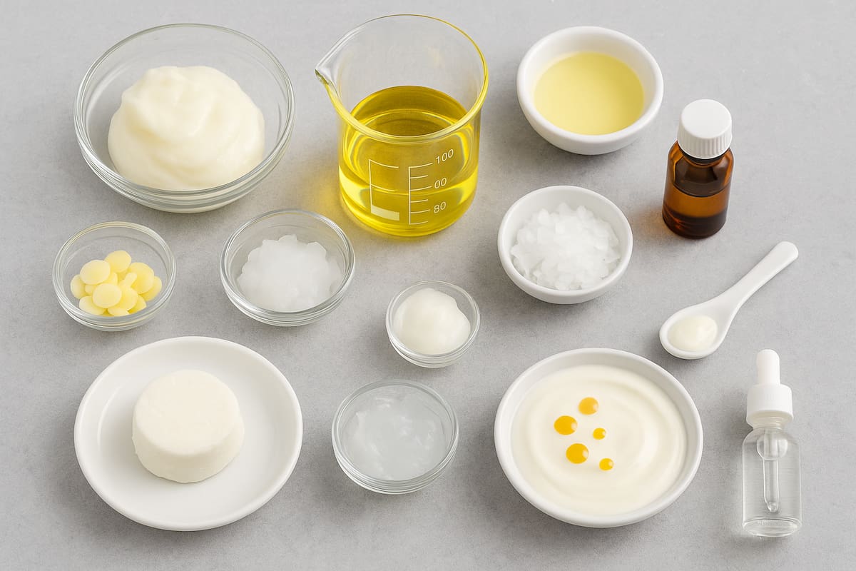 Imagen ilustrativa de como pueden verse los ingredientes hecha con IA (Chatgpt).