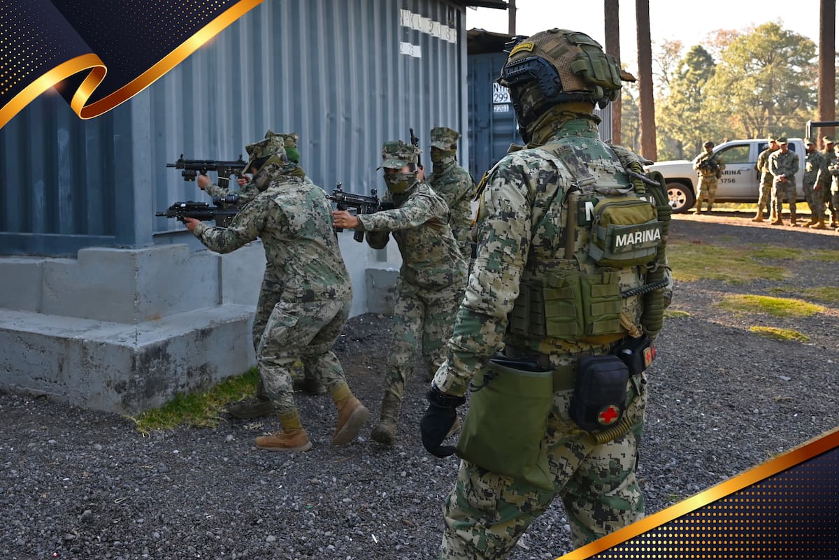 Los instructores estadounidenses capacitarán durante 36 días a Ejército, Marina y Fuerza Aérea en manejo de crisis y seguridad. | Foto ilustrativa/Semar