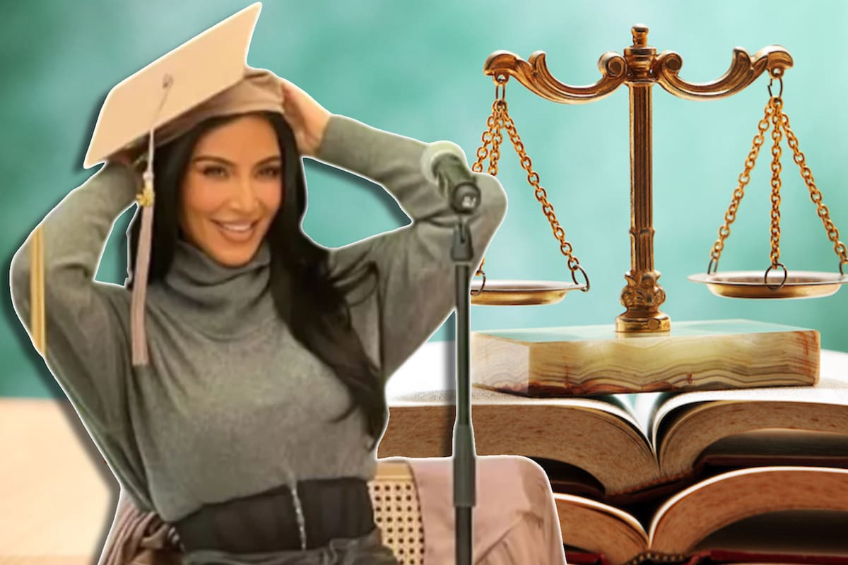 Kim Kardashian logra graduarse de la escuela de Derecho como futura abogada