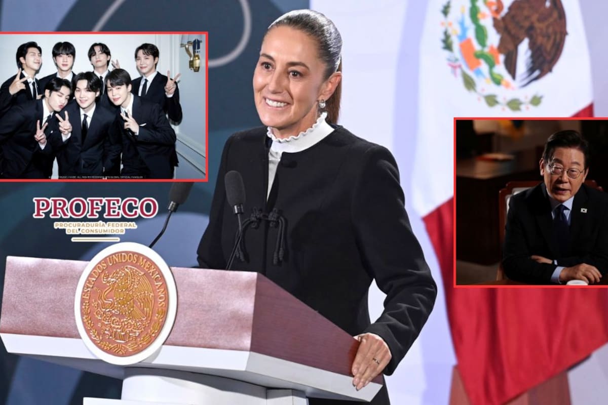 Claudia Sheinbaum confirmó que el presidente de Corea respondió su carta sobre más conciertos de BTS en México, mientras Profeco inició un procedimiento contra Ticketmaster y y exhortó a plataformas de reventa a cumplir la ley
