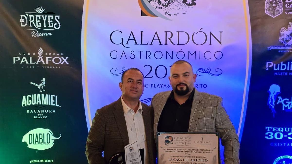 Galardón Gastronómico 2025 premia la excelencia culinaria de Rosarito