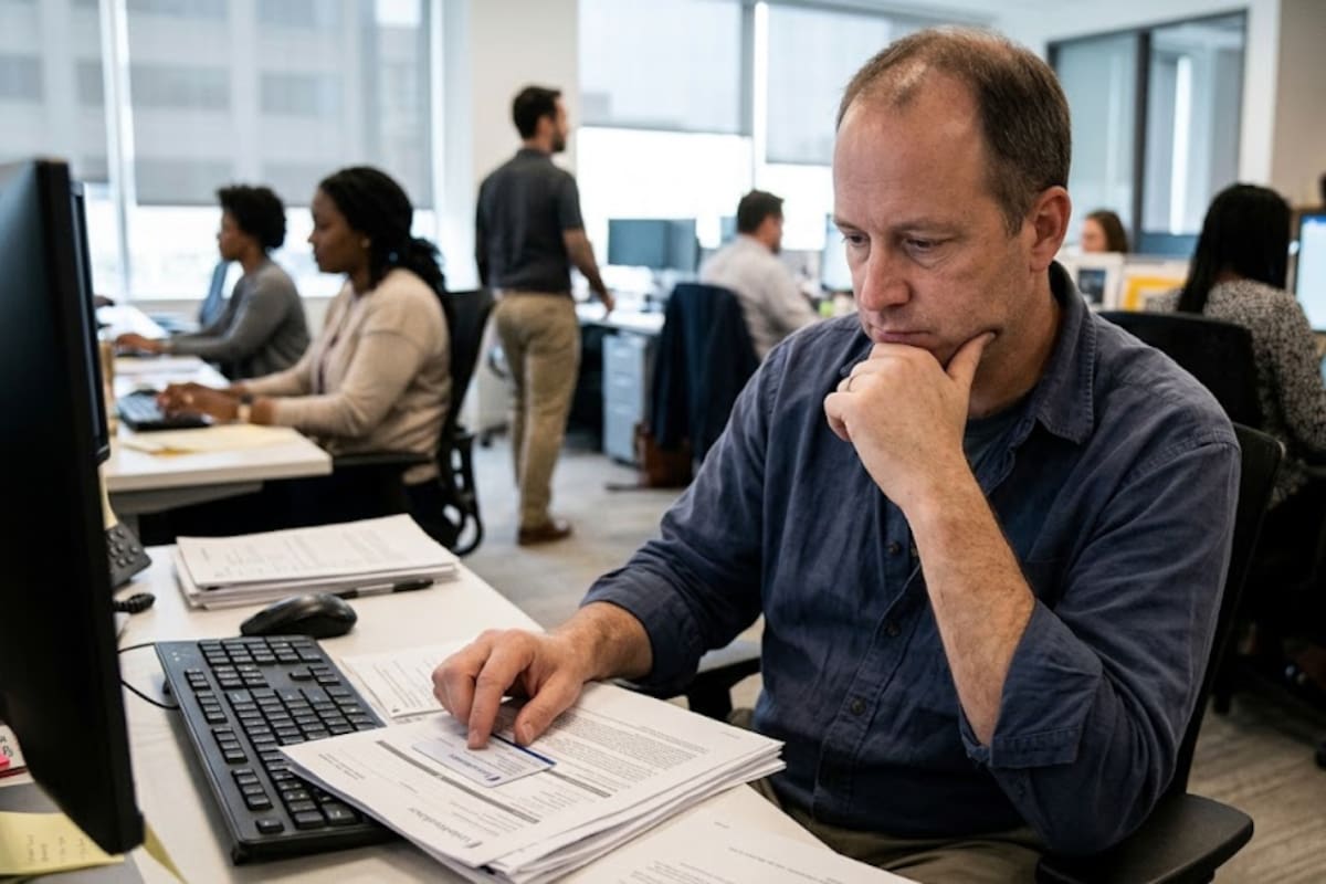 Casi 23 millones de trabajadores en Estados Unidos permanecen en empleos que quieren dejar por miedo a perder su seguro médico, mientras el aumento de los costos de salud dificulta cada vez más cambiar de trabajo