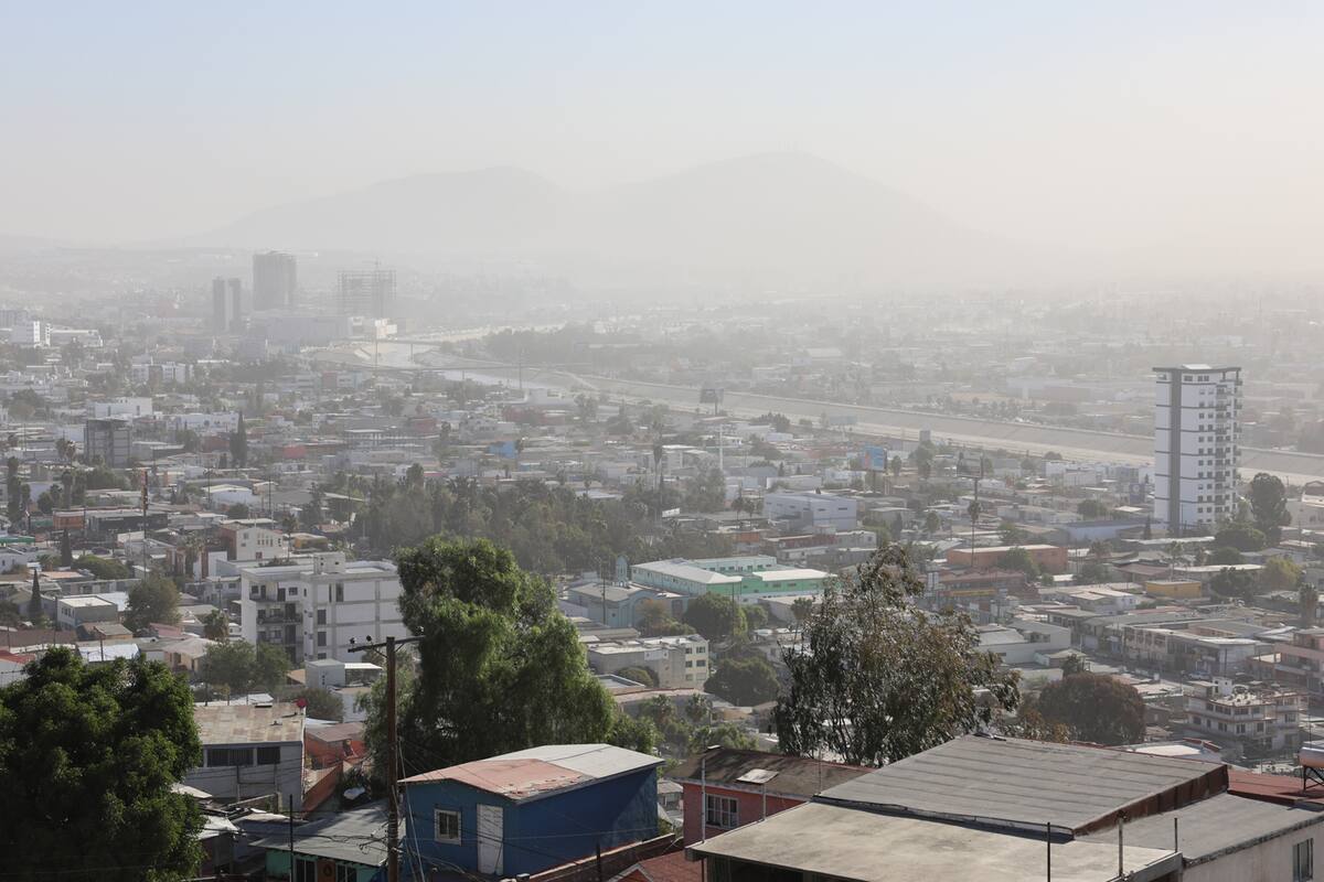 Prevén vientos de hasta 70 km por hora en Tijuana