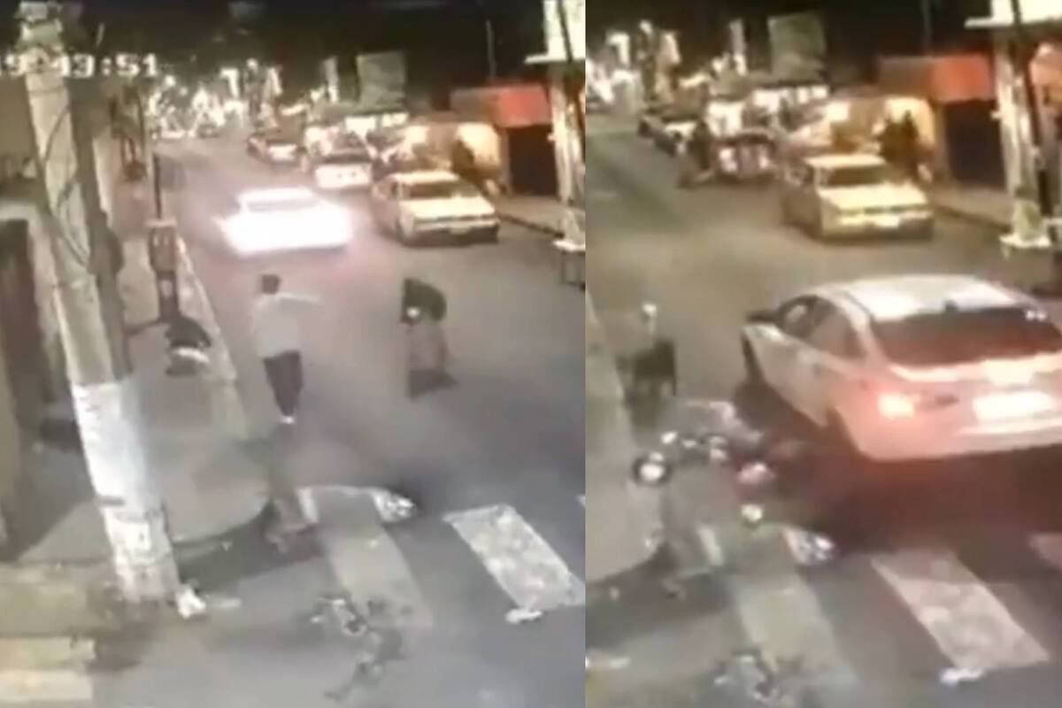 VIDEO: Conductor transita de reversa y arrolla a una abuelita en Tlalpan